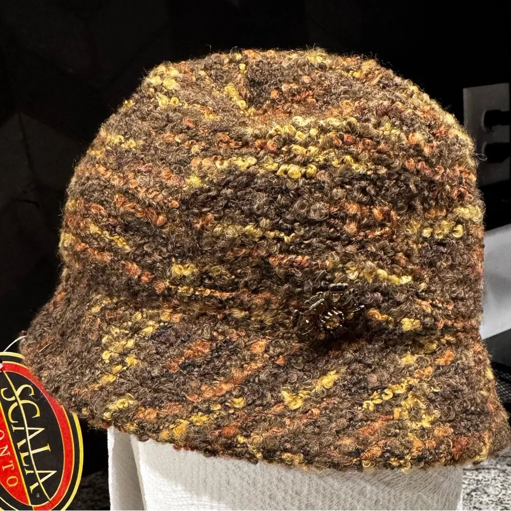 Scala Pronto Multitone Textured Bucket Hat - Picture 1 of 6